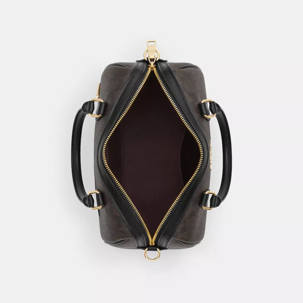 Signature Canvas Rowan Satchel Çanta