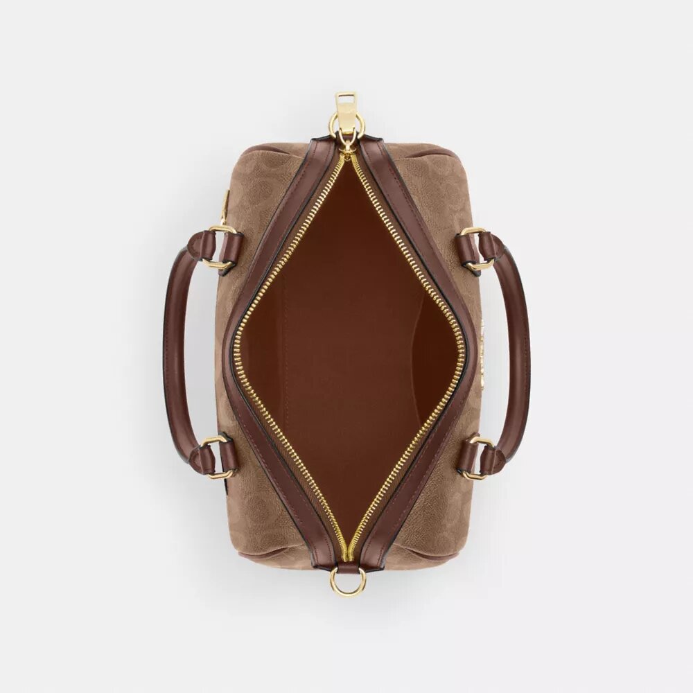 Signature Canvas Rowan Satchel Çanta