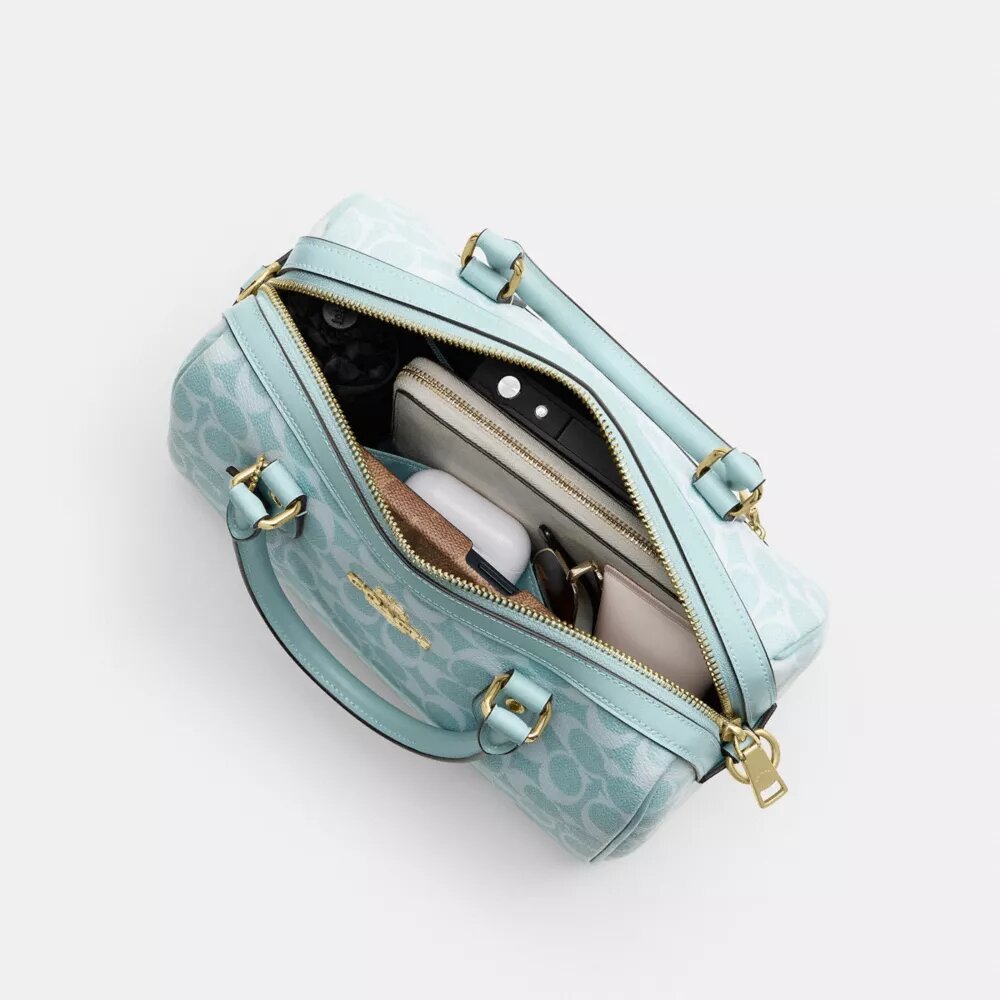 Signature Canvas Rowan Satchel Çanta