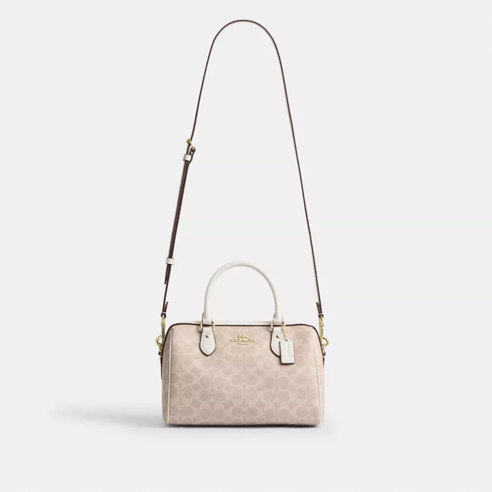 Signature Canvas Rowan Satchel Çanta