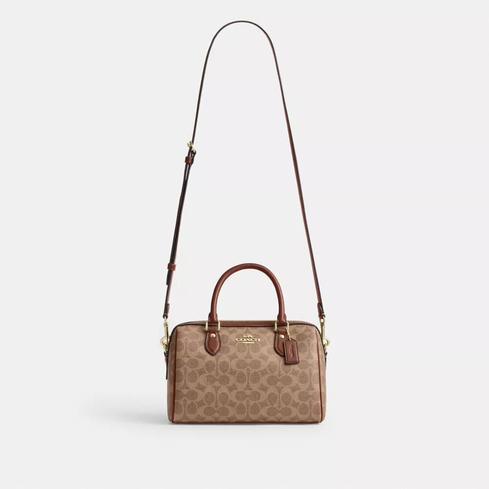 Signature Canvas Rowan Satchel Çanta