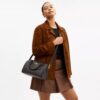 Signature Canvas Rowan Satchel Çanta