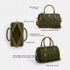 Signature Canvas Rowan Satchel Çanta