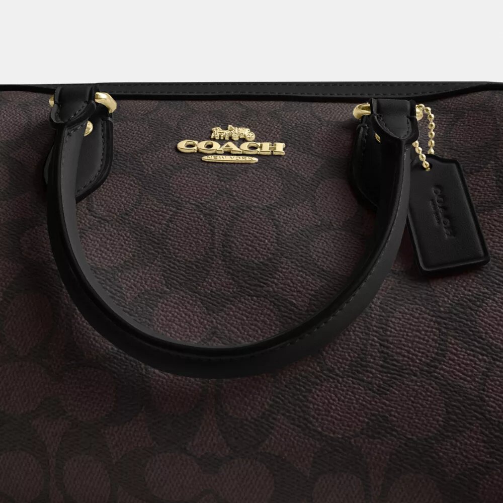 Signature Canvas Rowan Satchel Çanta