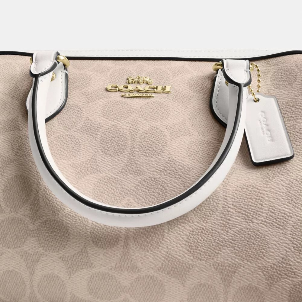 Signature Canvas Rowan Satchel Çanta