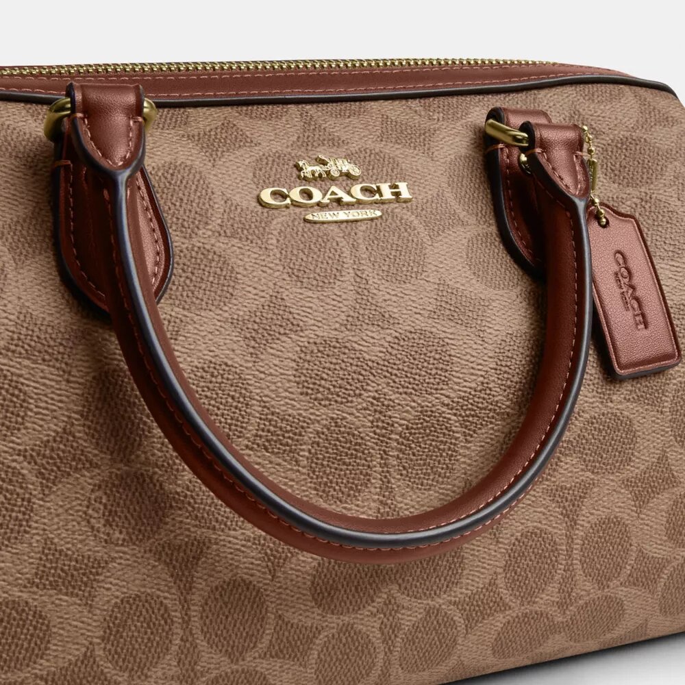 Signature Canvas Rowan Satchel Çanta