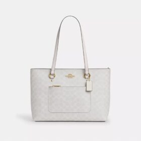 Signature Canvas Station Tote Çantası