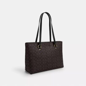 Signature Canvas Station Tote Çantası