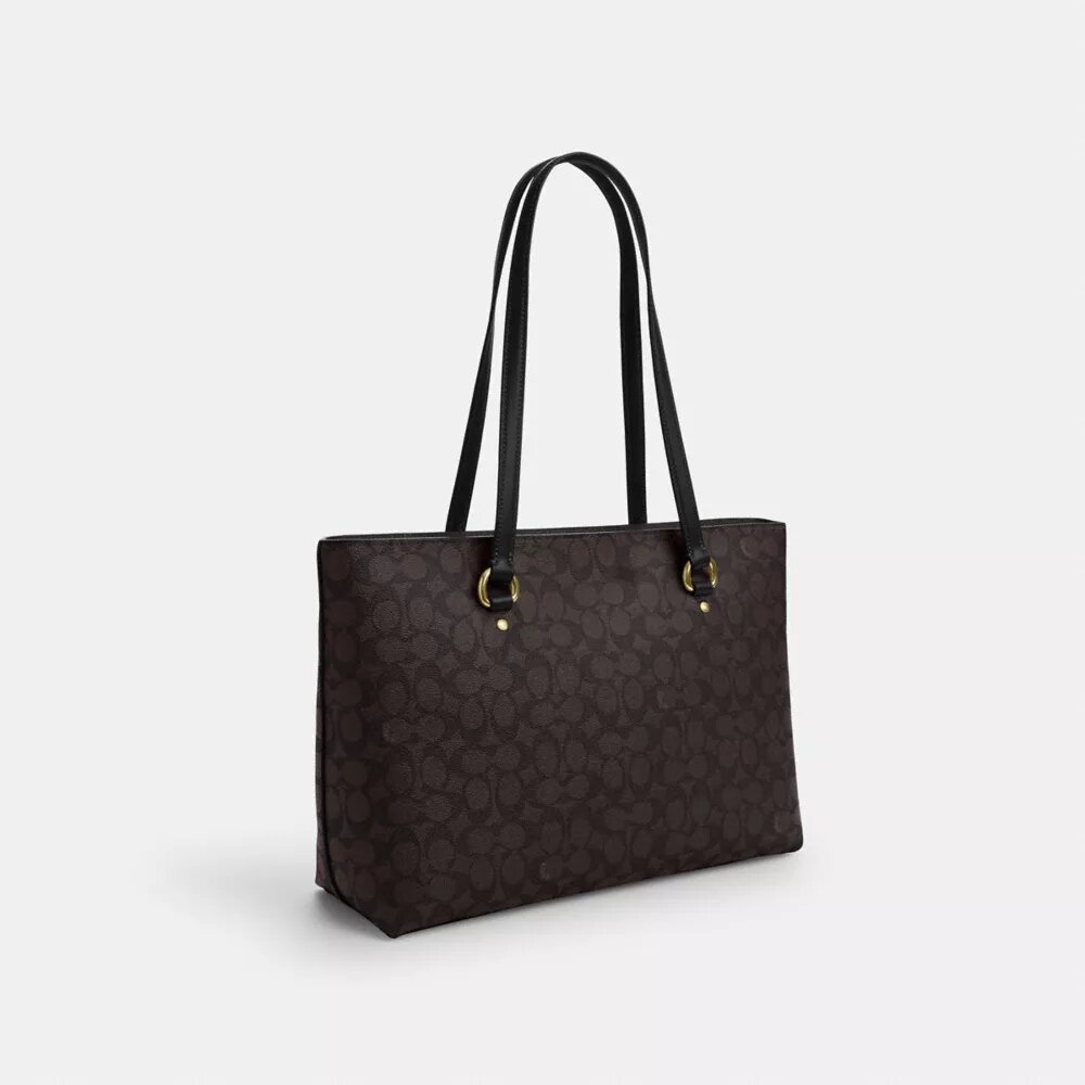 Signature Canvas Station Tote Çantası