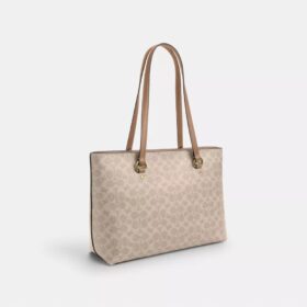Signature Canvas Station Tote Çantası