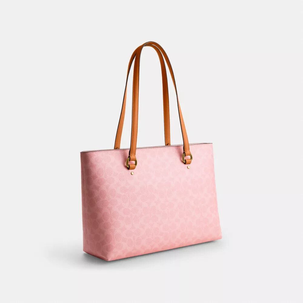 Signature Canvas Station Tote Çantası