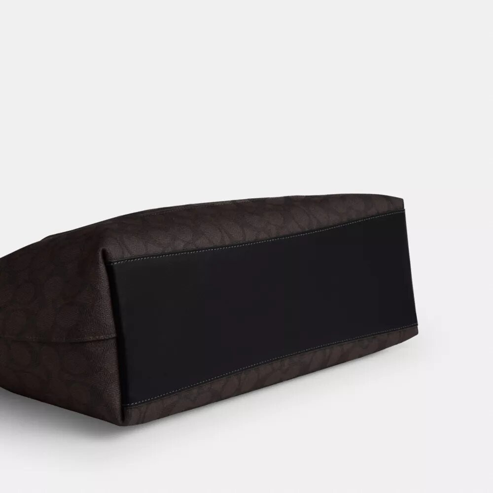 Signature Canvas Station Tote Çantası