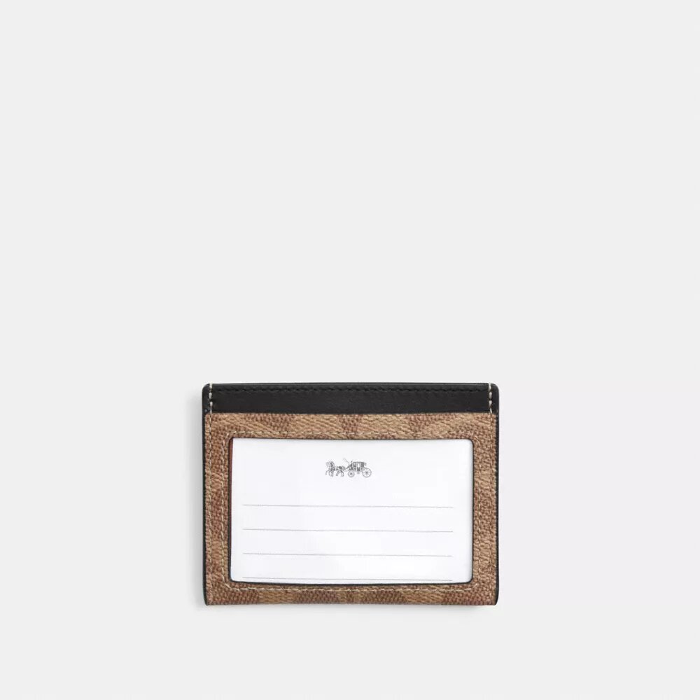 Signature Canvas'tan İnce Kimlik Kartı Kılıfı