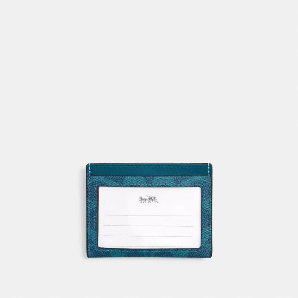 Signature Canvas'tan İnce Kimlik Kartı Kılıfı