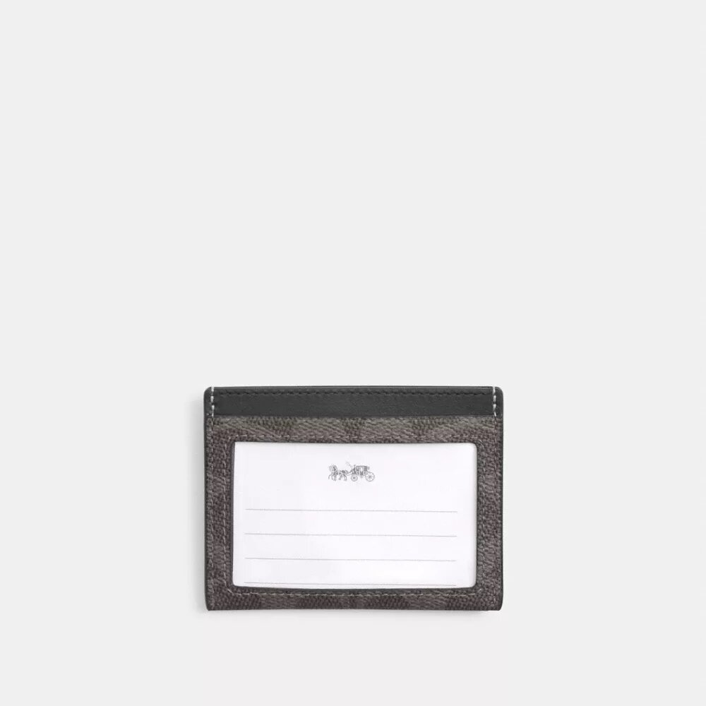 Signature Canvas'tan İnce Kimlik Kartı Kılıfı