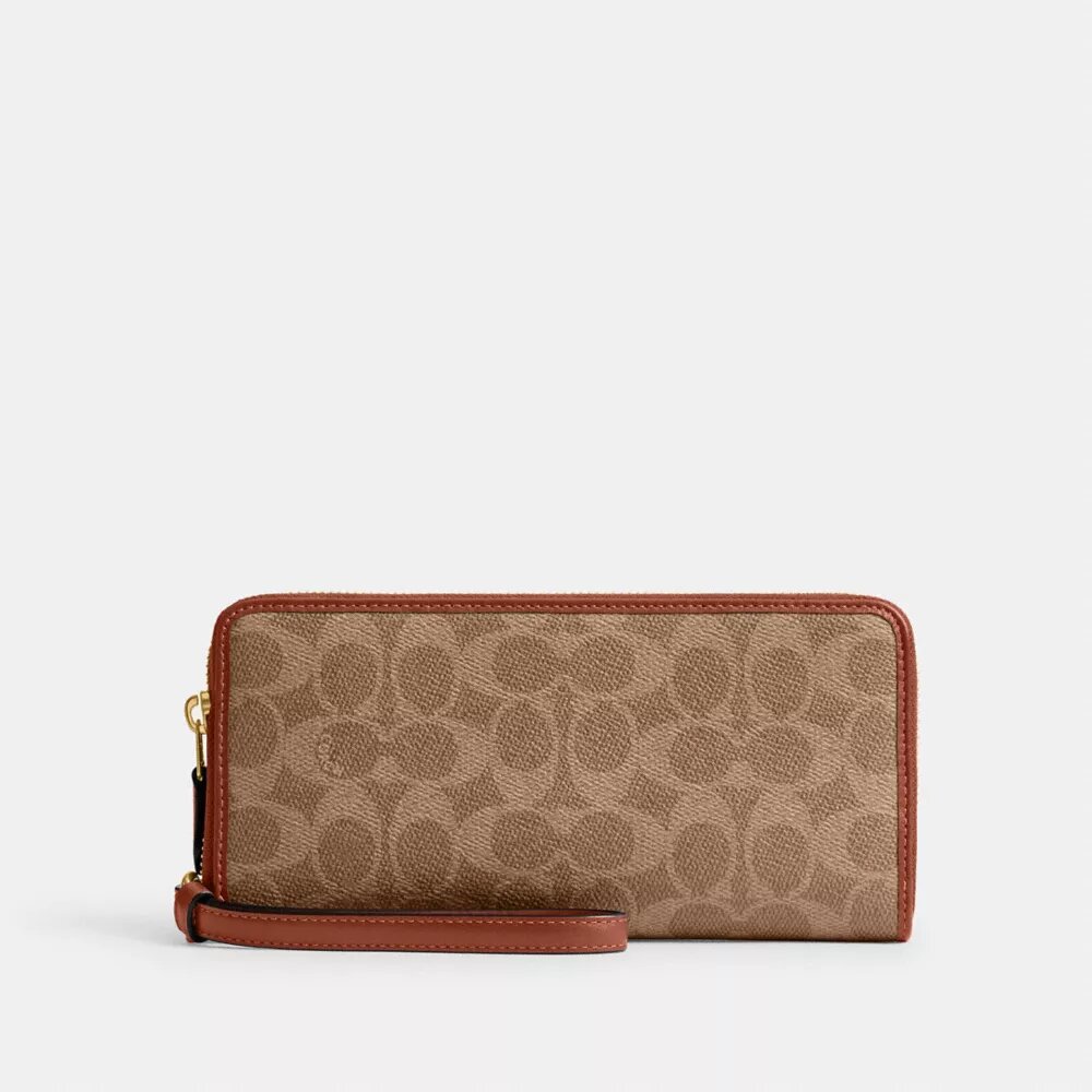 Signature Canvas'tan Üretilmiş Temel Continental Cüzdan