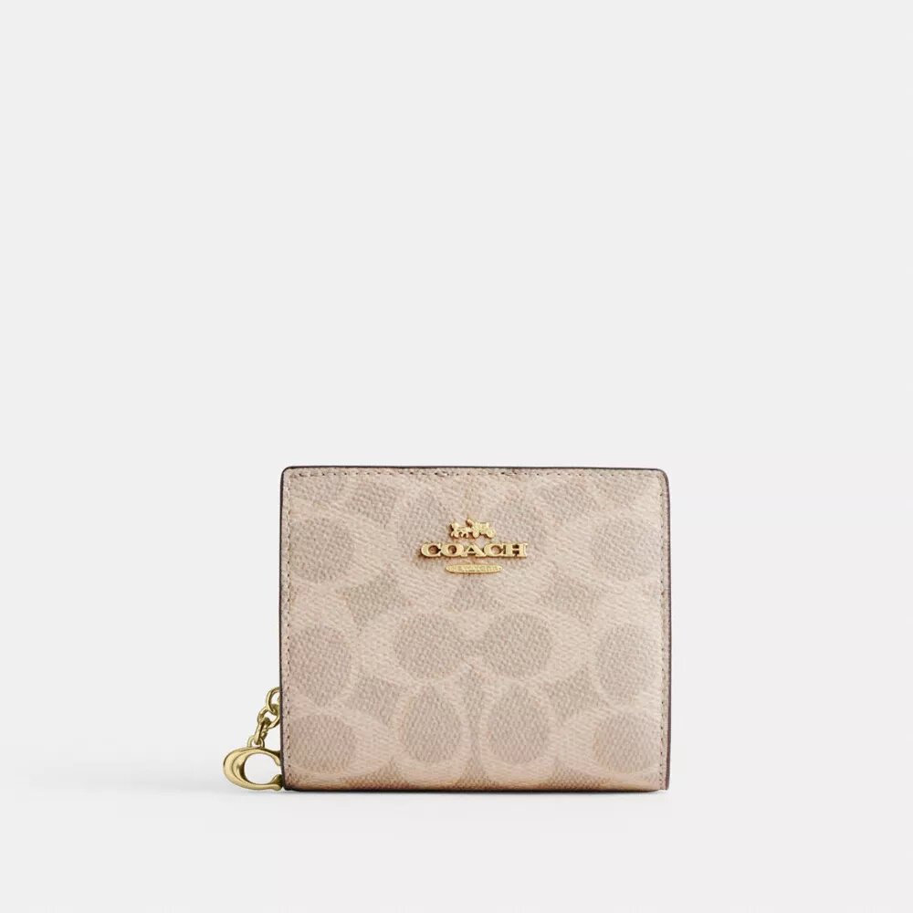Signature Canvas Çıtçıtlı Cüzdan
