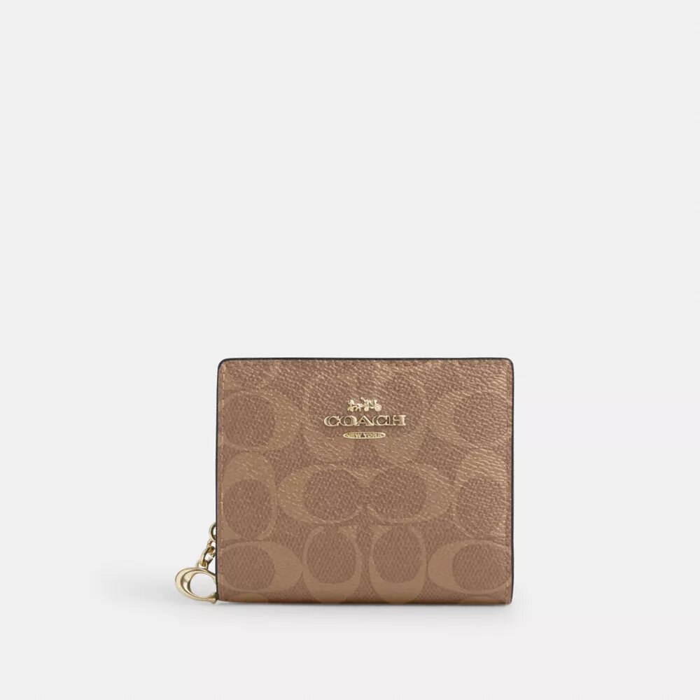 Signature Canvas Çıtçıtlı Cüzdan