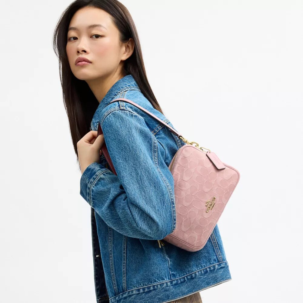 Signature Denim Carey Çapraz Çanta
