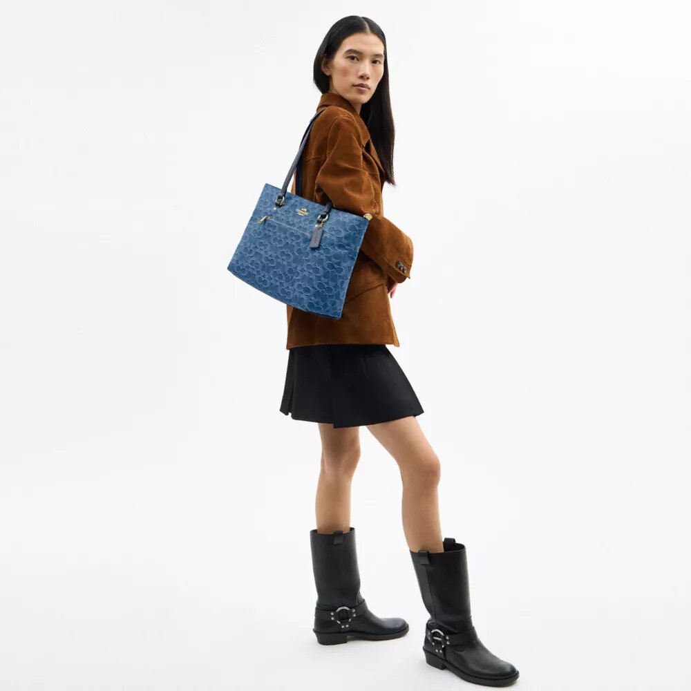 Signature Denim'den Station Tote Çantalar