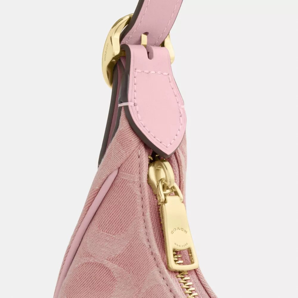 Signature Denim Emily Omuz Çantası