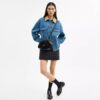 Signature Denim Faye Omuz Çantası