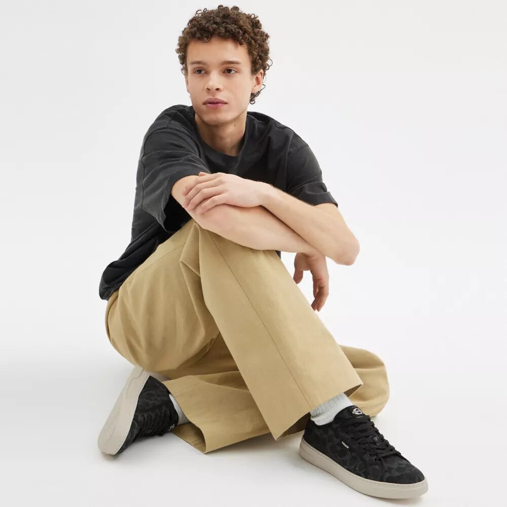 Signature Denim Kanvas Sneaker'lar