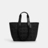Signature Denim Küçük Tote Çantası