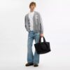 Signature Denim Küçük Tote Çantası
