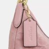 Signature Denim Laurel Omuz Çantası