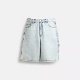 Signature Denim Şortlar
