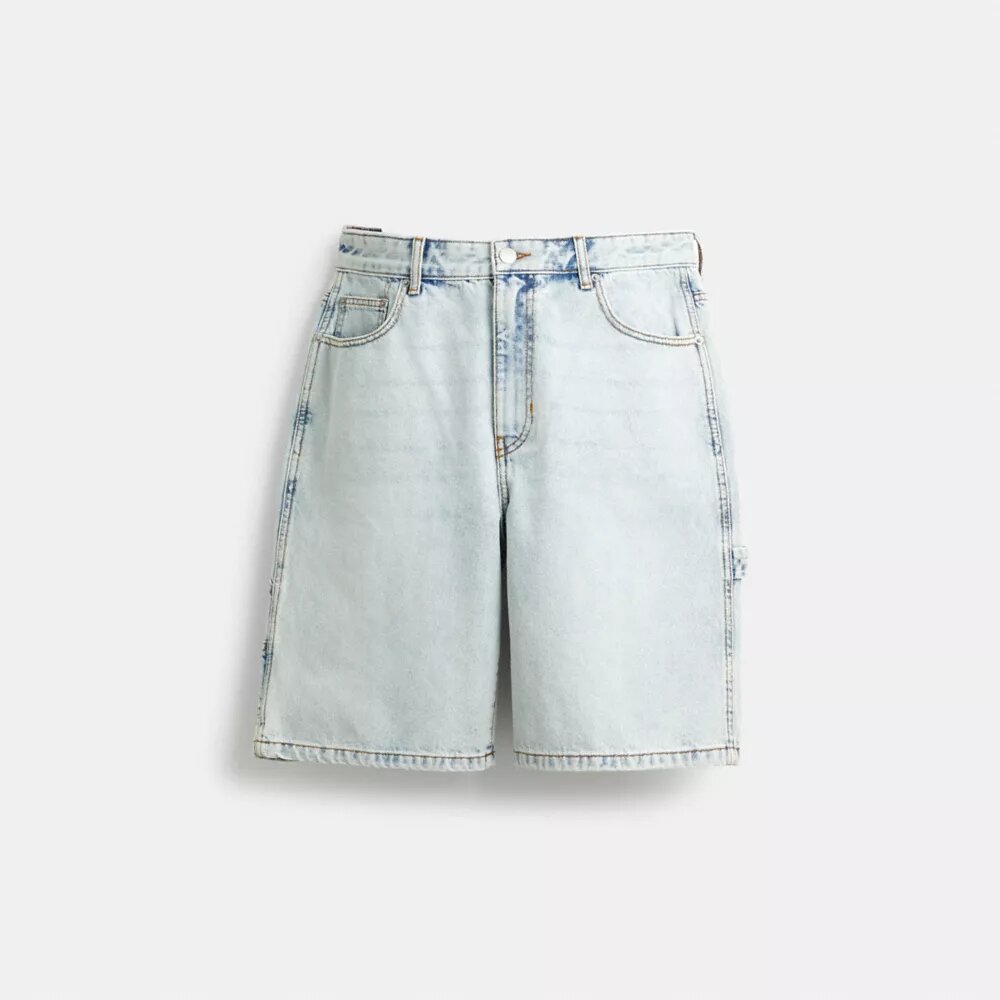 Signature Denim Şortlar
