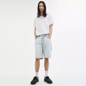 Signature Denim Şortlar