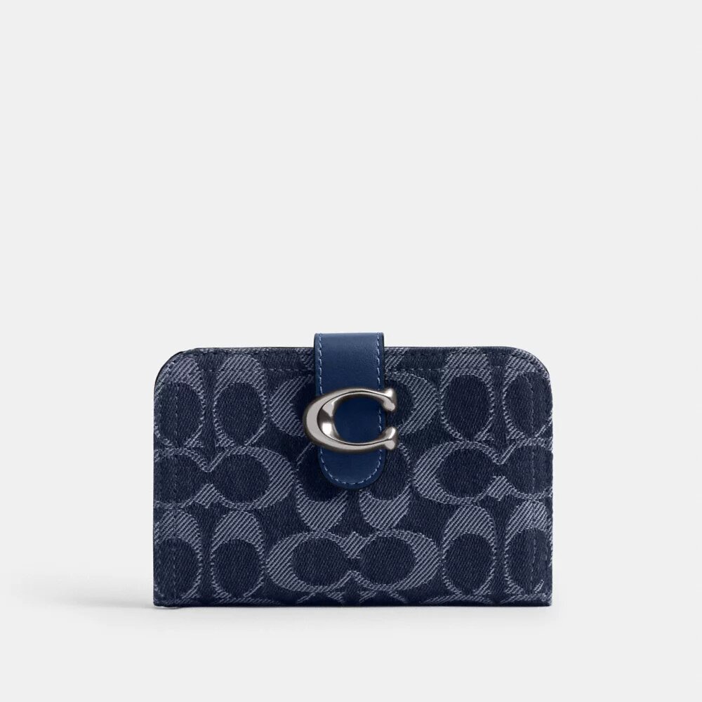 Signature Denim Tabby Cüzdan
