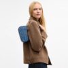 Signature Denim Teri Mini Çapraz Çanta