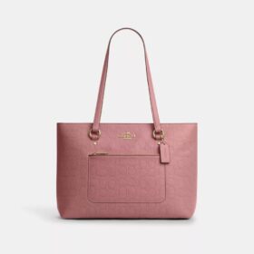 Signature Deri Station Tote Çantası