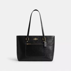 Signature Deri Station Tote Çantası