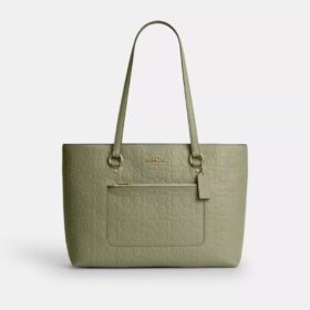 Signature Deri Station Tote Çantası