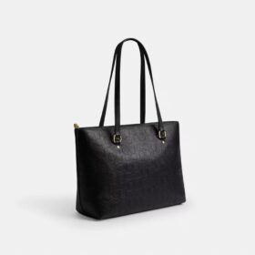 Signature Deri Station Tote Çantası