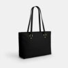 Signature Deri Station Tote Çantası