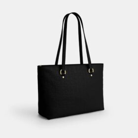 Signature Deri Station Tote Çantası