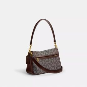 Signature Jacquard Desenli Soft Tabby Omuz Çantası