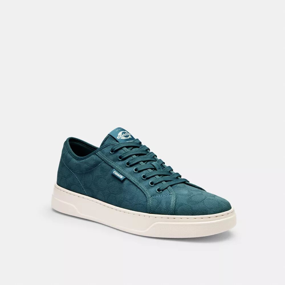 Signature Jakarlı Kanvas Sneaker'lar