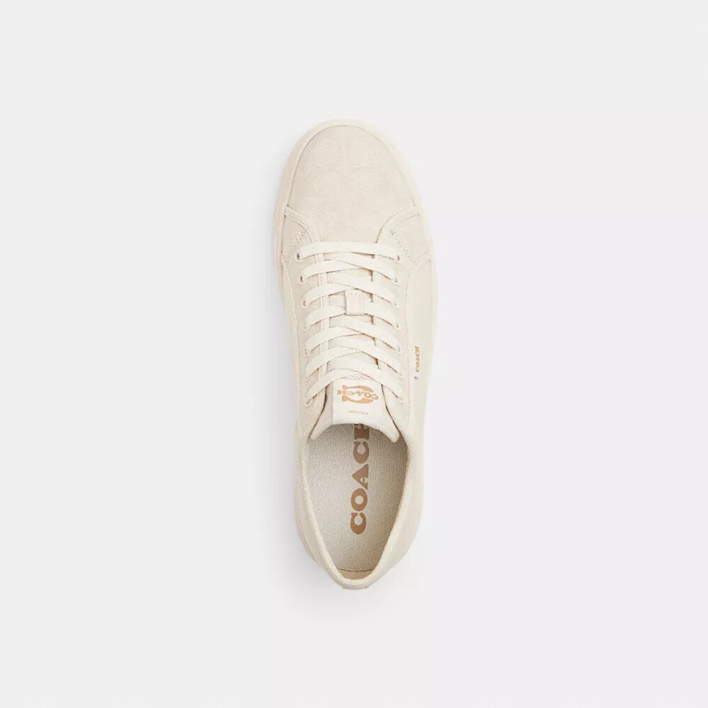 Signature Jakarlı Kanvas Sneaker'lar