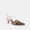 Signature Jakarlı Margot Slingback Ayakkabılar