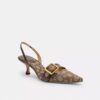 Signature Jakarlı Margot Slingback Ayakkabılar