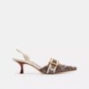 Signature Jakarlı Margot Slingback Ayakkabılar