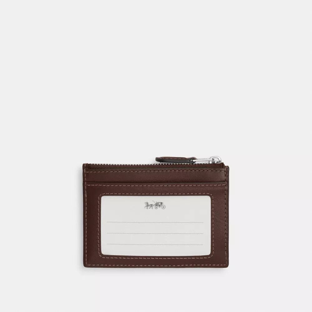 Signature Jakarlı Mini Skinny Kimlik Kılıfı