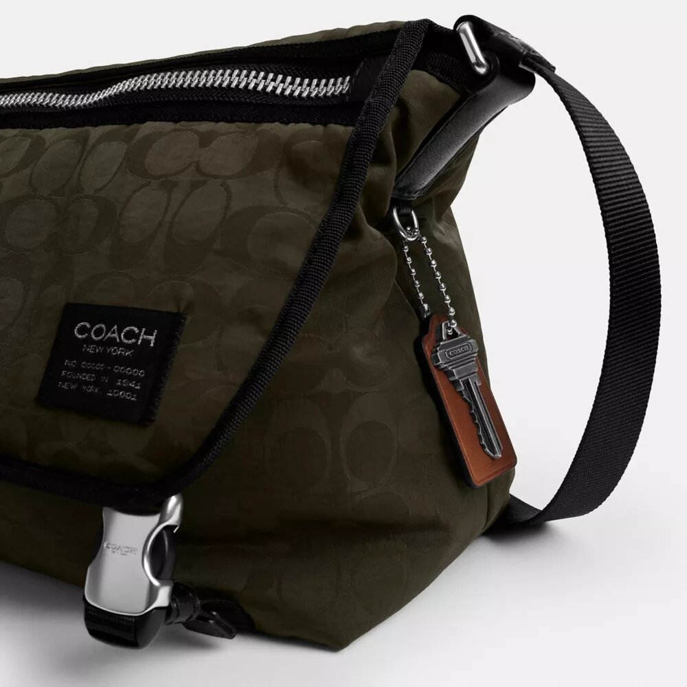 Signature Naylon Lane Messenger