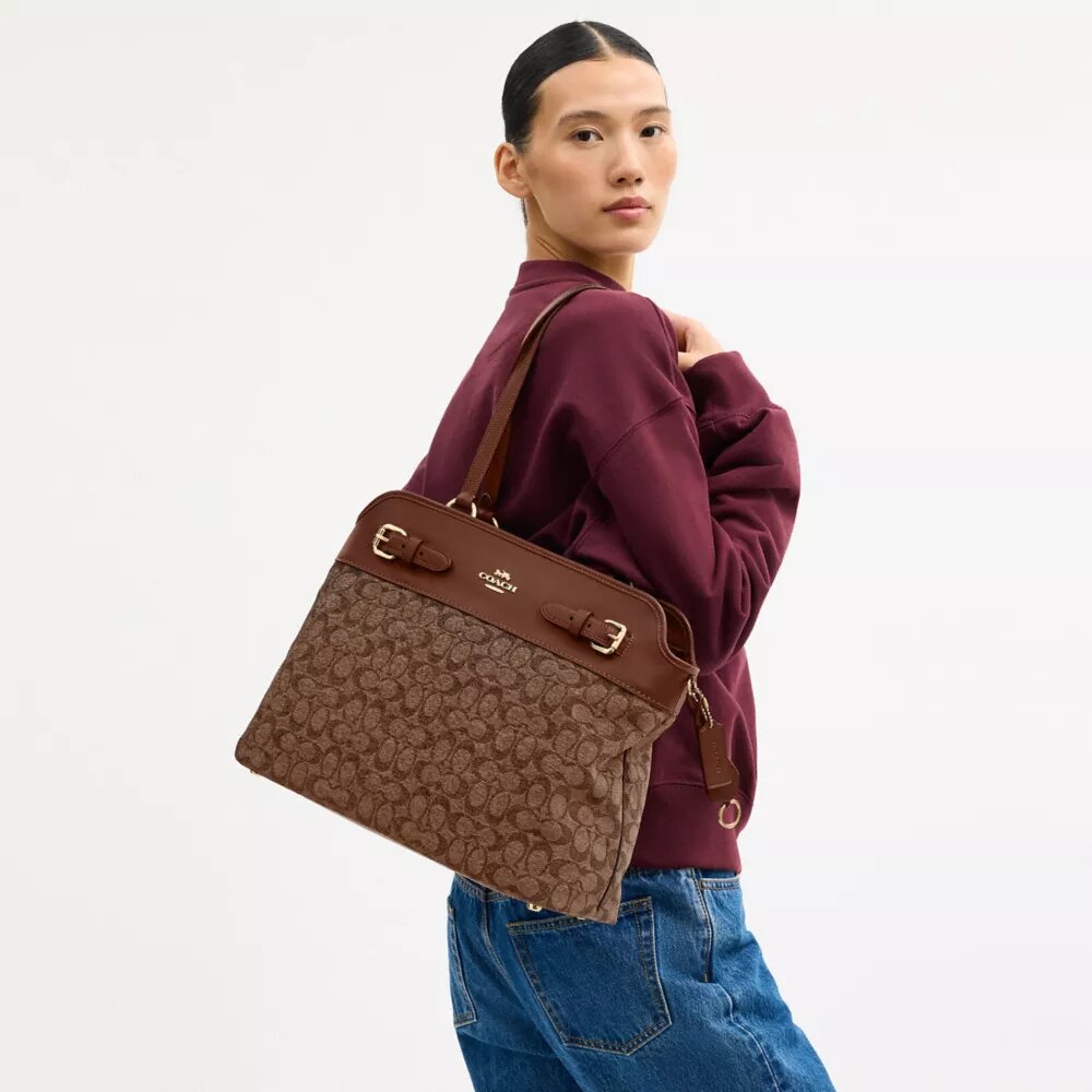 Signature Şönil Easton Tote Çantası
